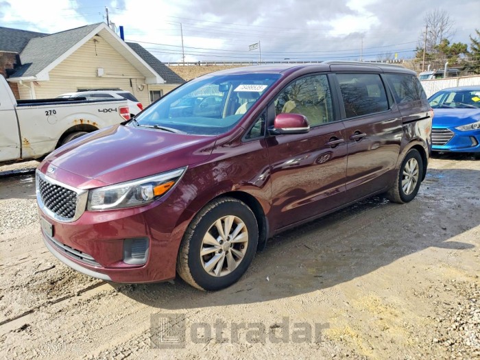 Kia SEDONA 2016 VIN KNDMB5C15G6145023