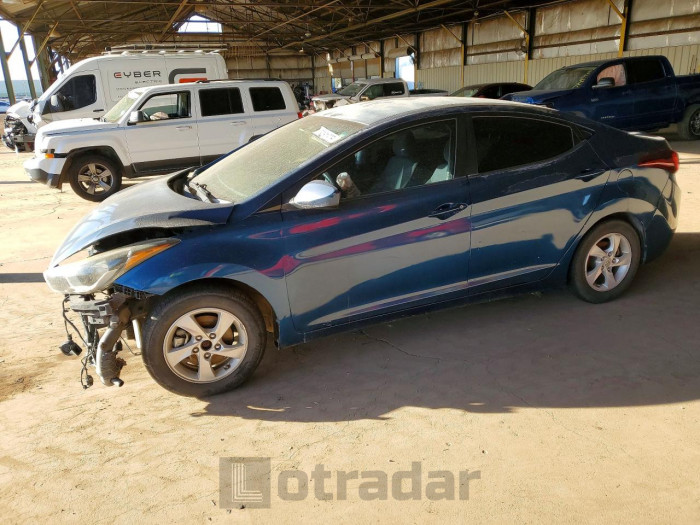 Hyundai Elantra 2014 VIN KMHDH4AE0EU179096