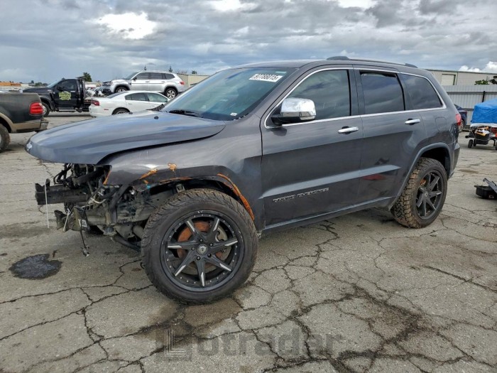 Jeep Grand cherokee 2017 VIN 1C4RJFBG8HC899492