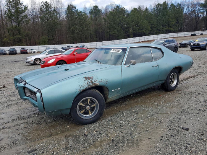 Pontiac Gto 1969 VIN 242379A132625