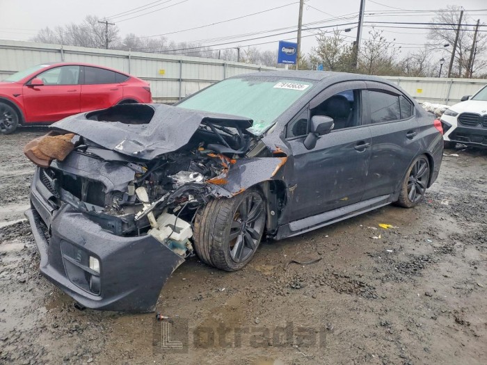 Subaru Wrx 2016 VIN JF1VA1N61G8818568