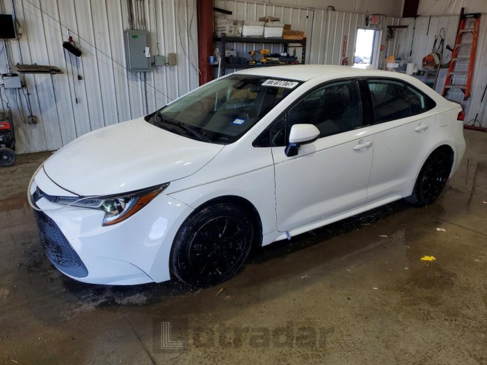 Toyota Corolla 2021 VIN 5YFEPMAE1MP207687