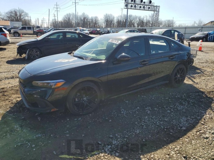 Honda Civic 2022 VIN 2HGFE2F57NH598151