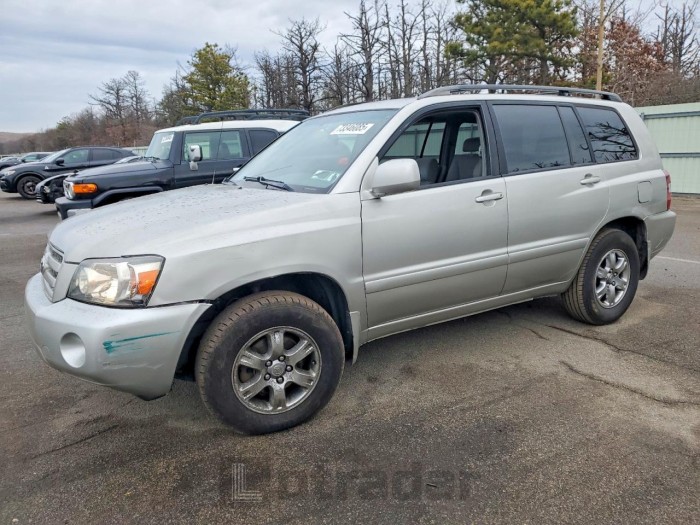 Toyota Highlander 2005 VIN JTEEP21A250123385