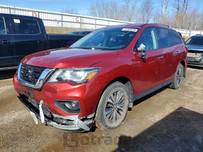 Nissan Pathfinder 2017 VIN 5N1DR2MMXHC904881