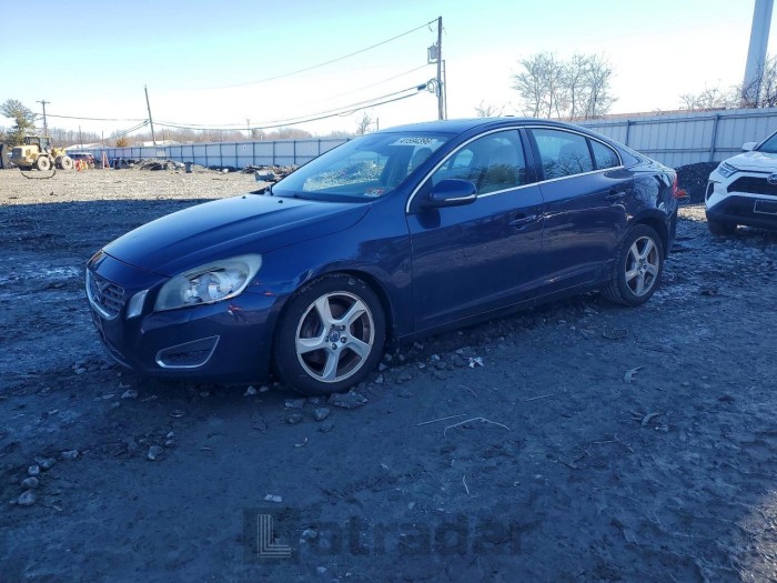 Volvo S60 2013 VIN YV1612FH3D2179462