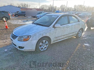 Kia Spectra 2008 VIN KNAFE121185523577