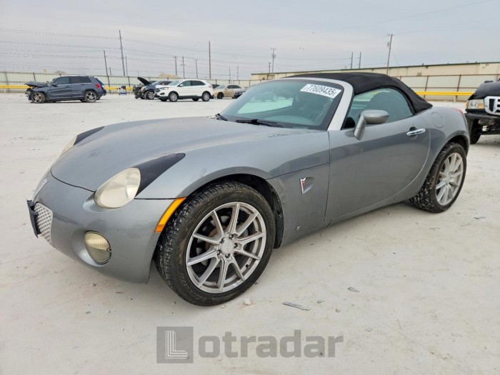 Pontiac Solstice 2006 VIN 1G2MB33B96Y105743
