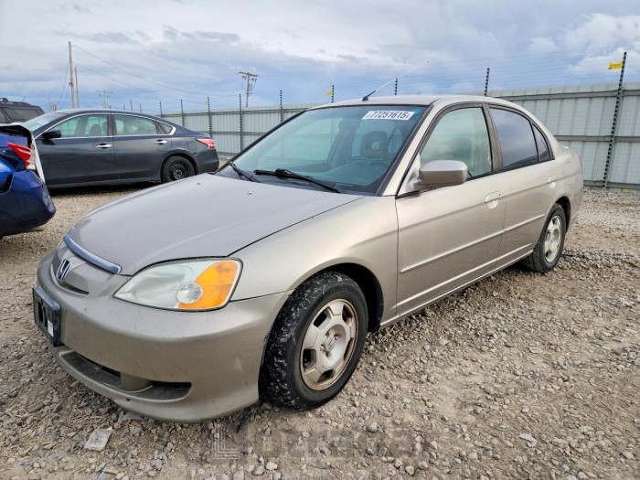 Honda Civic 2003 VIN JHMES96693S032484