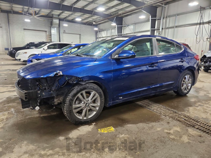 Hyundai Elantra 2017 VIN 5NPD84LFXHH053286