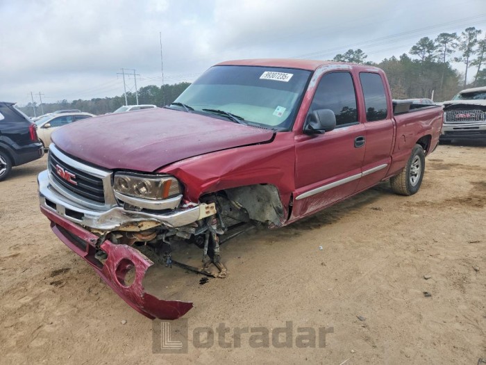 Gmc SIERRA 2006 VIN 1GTEK19B66Z218409