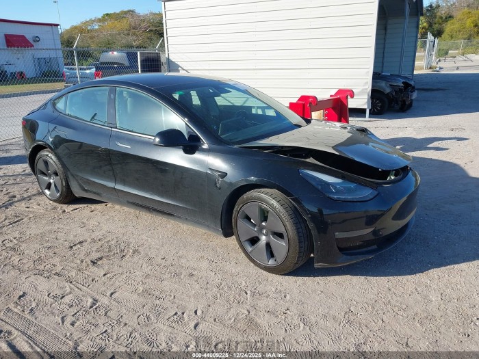 Tesla Model 3 2021 VIN 5YJ3E1EB0MF035529