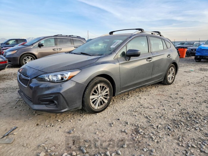 Subaru Impreza 2018 VIN 4S3GTAB62J3713592