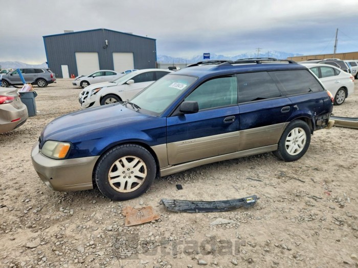 Subaru LEGACY 2004 VIN 4S3BH675647631807