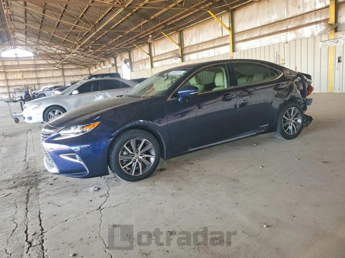 Lexus ES 2016 VIN JTHBW1GG8G2104622