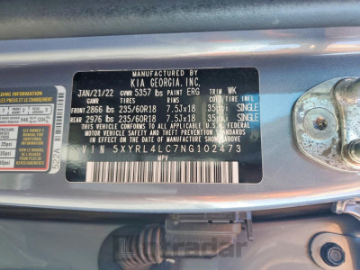 Kia Sorento 2022 5XYRL4LC7NG102473