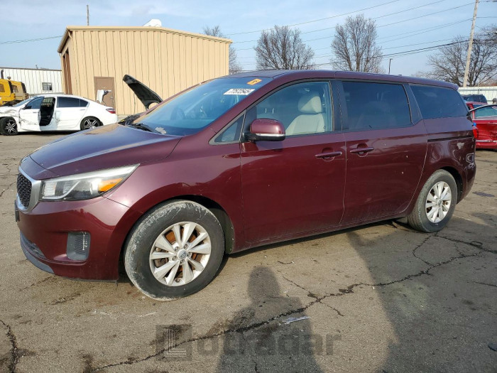 Kia SEDONA 2017 VIN KNDMB5C17H6226087