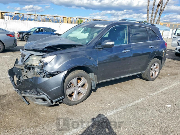 Acura Mdx 2013 VIN 2HNYD2H26DH509191