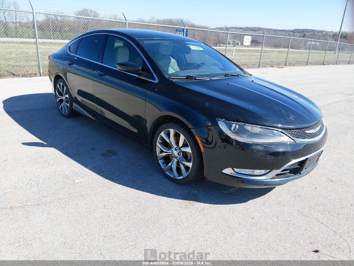 Chrysler 200 2016 VIN 1C3CCCEG6GN118311