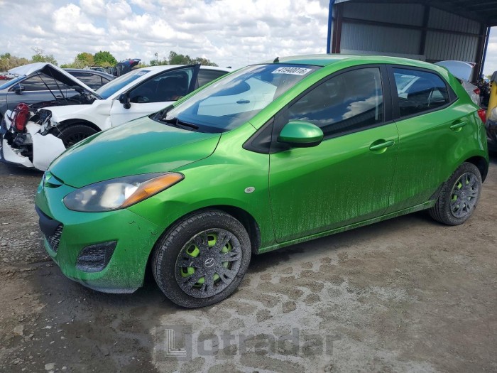 Mazda 2 2013 VIN JM1DE1KY0D0157108