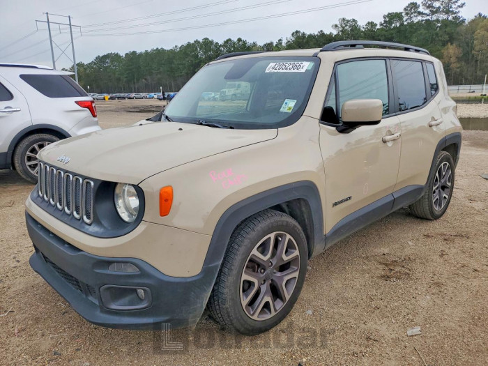 Jeep Renegade 2016 VIN ZACCJABT6GPD82157