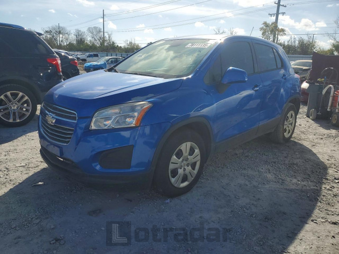 Chevrolet Trax 2016 VIN KL7CJKSB3GB672327