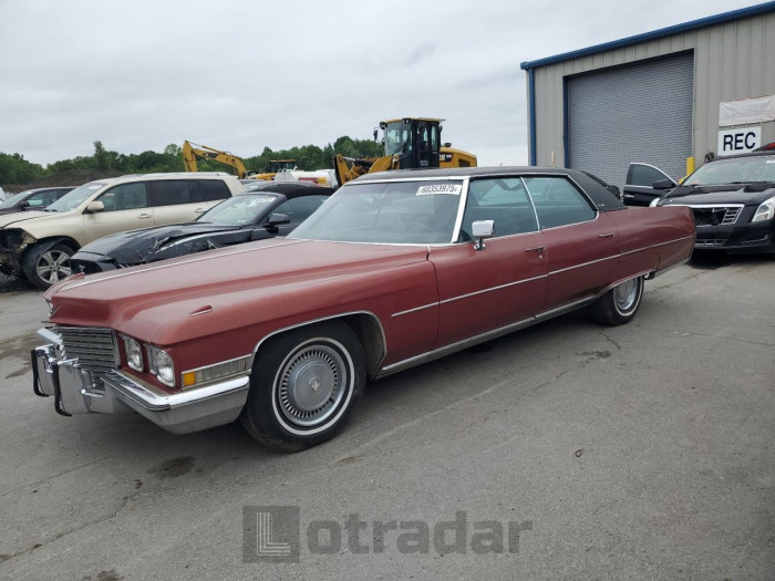 Cadillac De ville 1972 VIN 6D49R2Q207627