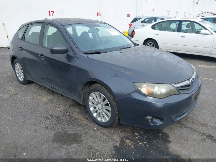 Subaru Impreza 2010 VIN JF1GH6B66AH828073