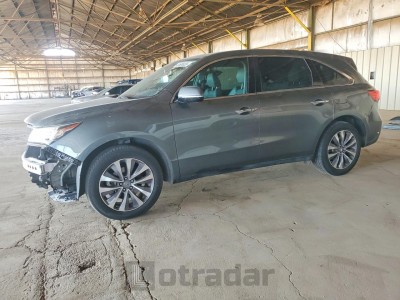 Acura Mdx 2014 VIN 5FRYD3H47EB011973