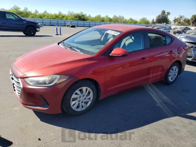Hyundai Elantra 2017 VIN 5NPD74LF5HH160653