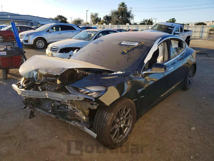 Tesla Model 3 2018 VIN 5YJ3E1EA7JF165648