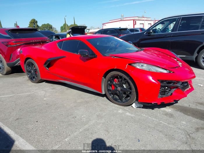 Chevrolet Corvette 2020 VIN 1G1Y72D49L5109791