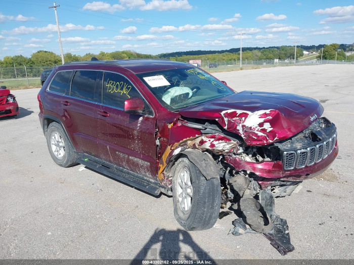 Jeep Grand cherokee 2018 VIN 1C4RJFAG0JC431957