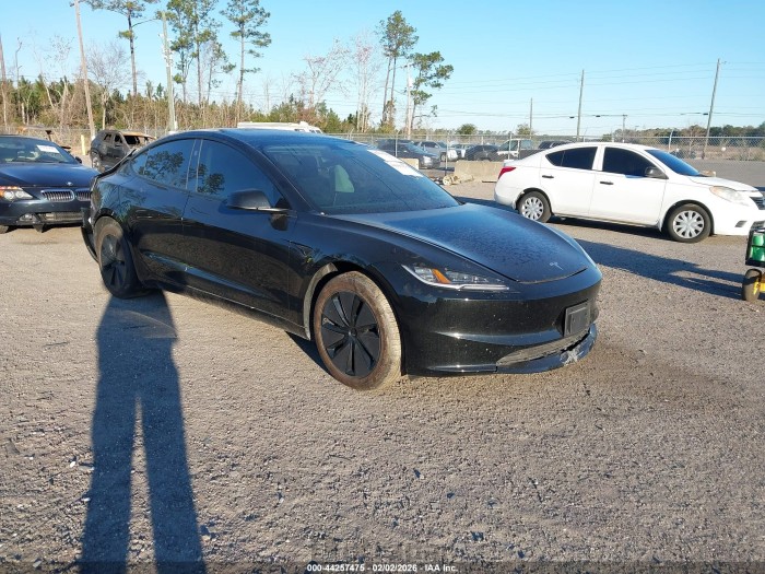 Tesla Model 3 2025 VIN 5YJ3E1EA2SF070187