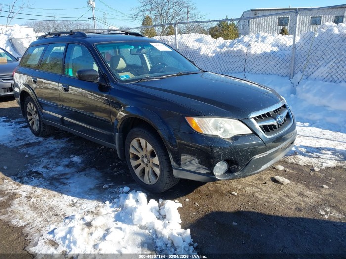 Subaru Outback 2008 VIN 4S4BP62C987309768