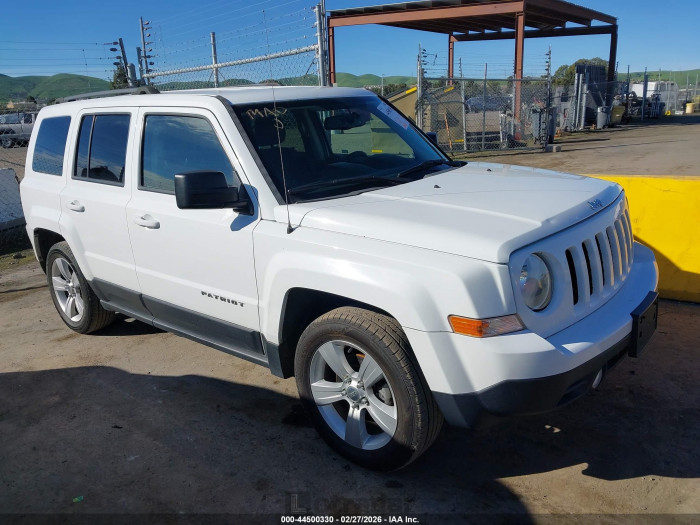 Jeep Liberty (patriot) 2016 VIN 1C4NJPFA0GD792469