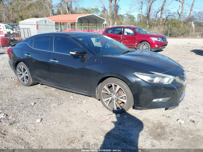 Nissan Maxima 2017 VIN 1N4AA6AP0HC400124