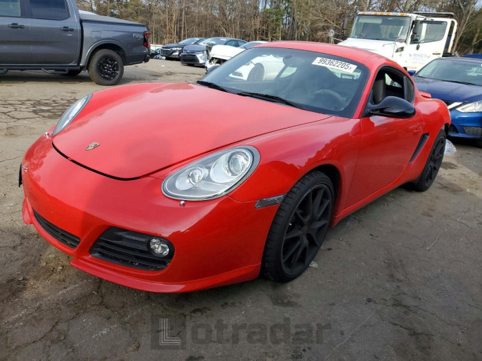 Porsche Cayman 2011 VIN WP0AB2A88BU780467