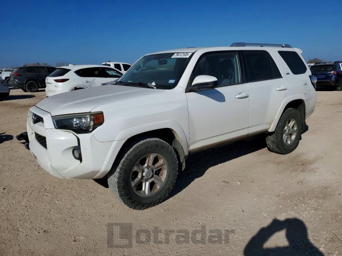 Toyota 4runner 2016 VIN JTEBU5JR6G5313280