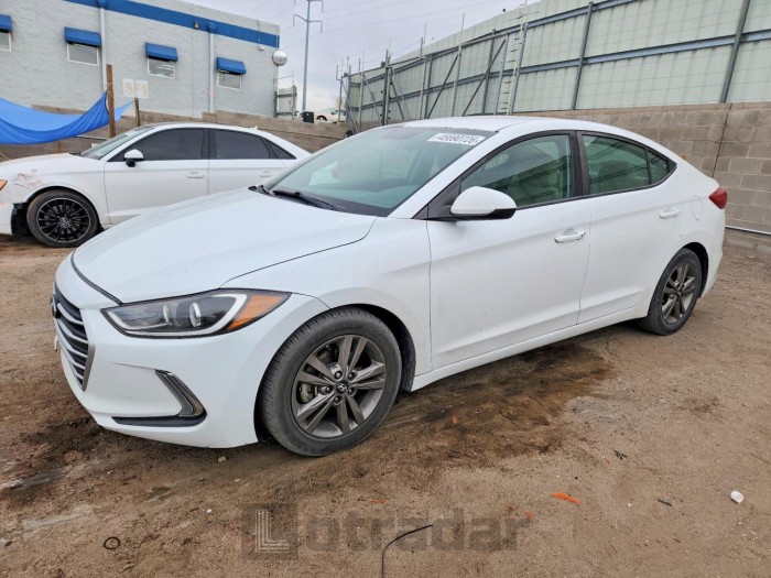 Hyundai Elantra 2017 VIN 5NPD84LF2HH039138