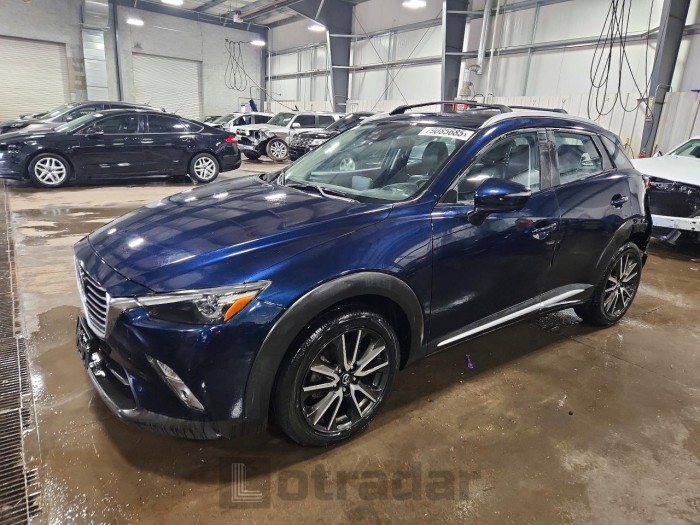 Mazda Cx-3 2016 VIN JM1DKFD78G0133539