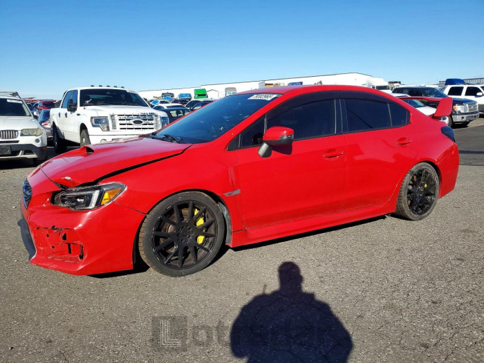 Subaru Wrx 2018 VIN JF1VA2N68J9813052