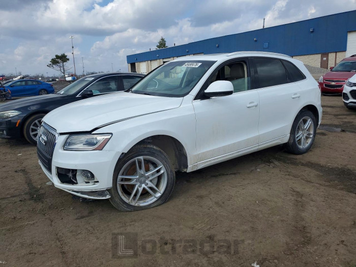 Audi Q5 2013 VIN WA1LFAFP8DA017158
