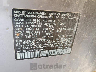 Volkswagen Atlas 2024 1V2LR2CA4RC529030