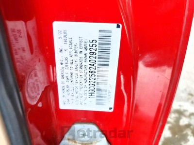 Honda Accord 2002 VIN 1HGCG22562A029255