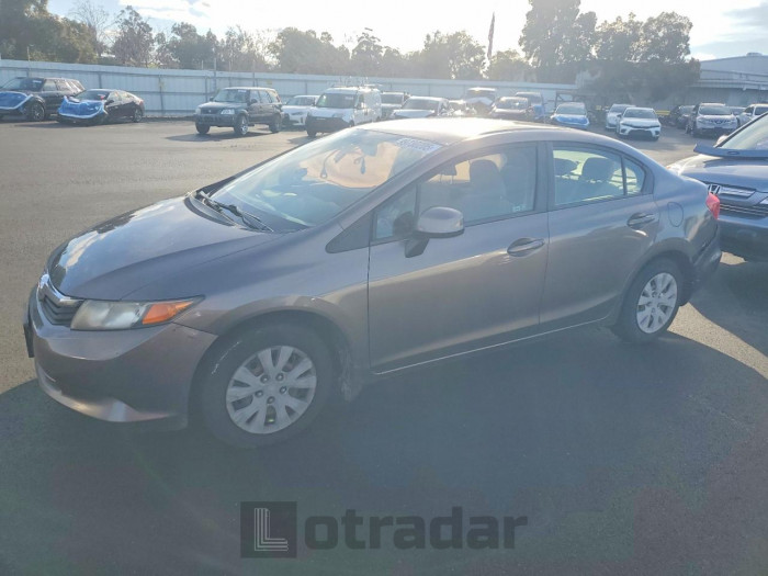 Honda Civic 2012 VIN JHMFB2F58CS004677