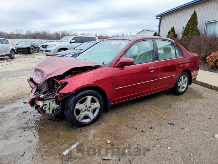 Honda Civic 2005 VIN 2HGES26805H531566