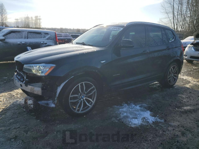 BMW X3 2017 VIN 5UXWX7C38H0W39368