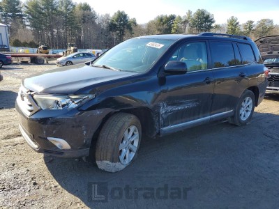 Toyota Highlander 2012 VIN 5TDBK3EH3CS169045