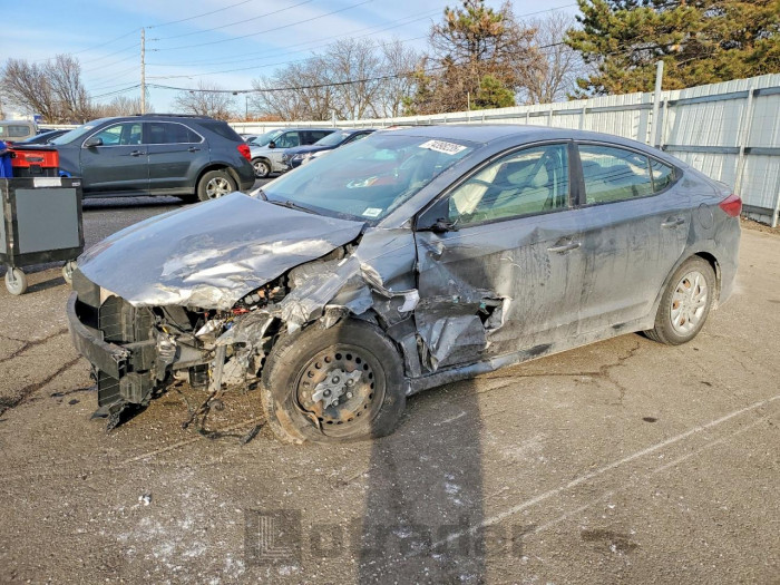 Hyundai Elantra 2018 VIN KMHD74LF3JU582038